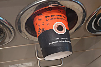 Coffee to go Becher mit Firmenlogo Coffee to go Becher mit Firmenlogo